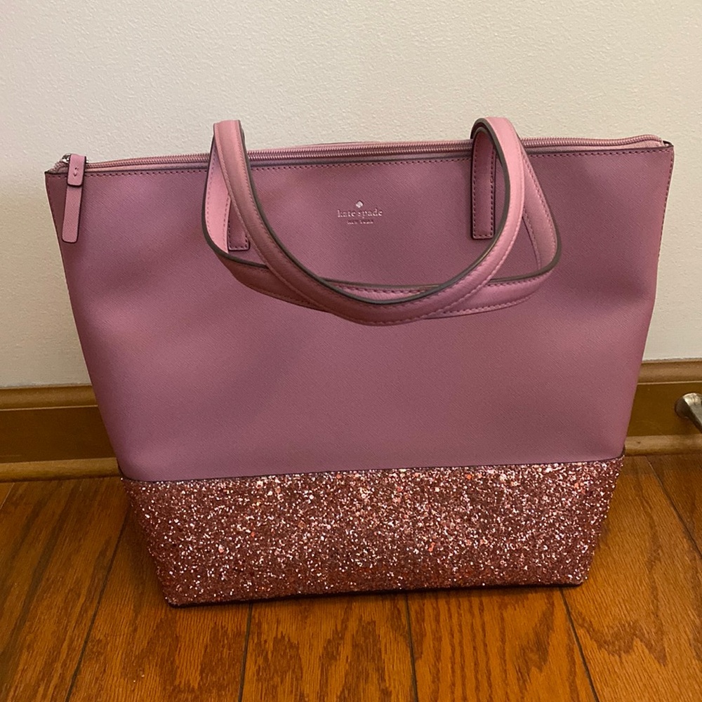 Kate spade ♠️ purple tote